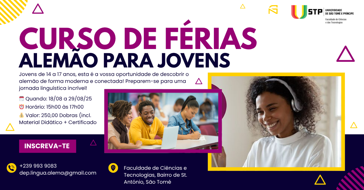 Curso de Férias para Jovens: Alemão para Jovens– Conectando Culturas